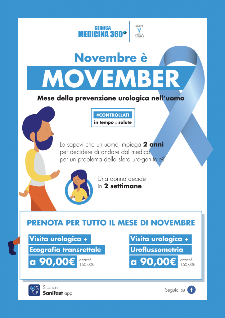 MOVEMBER #Controllati in tempo è salute